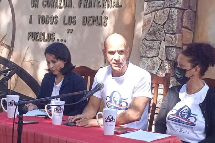  La campaña comunicacional por los 205 años del natalicio de Carlos Manuel de Céspedes tuvo lugar el pasado 12 de enero durante la gala por el aniversario 155 de la quema de la ciudad de Bayamo.