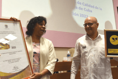 Premio Nacional de Calidad por cuarta vez para EMPAI de Matanzas