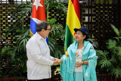 Sostienen conversaciones oficiales cancilleres de Cuba y Bolivia