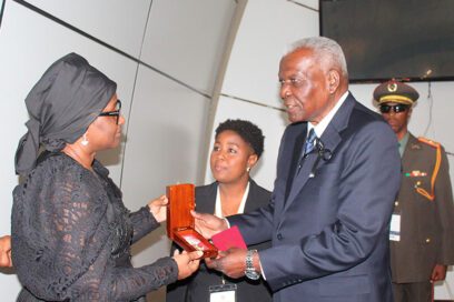 Entregan póstumamente Orden Nacional «José Martí» al tercer Presidente de la República de Namibia, Hage G. Geingob