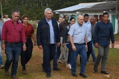 Recorrió Díaz-Canel lugares de interés económico en Mayabeque