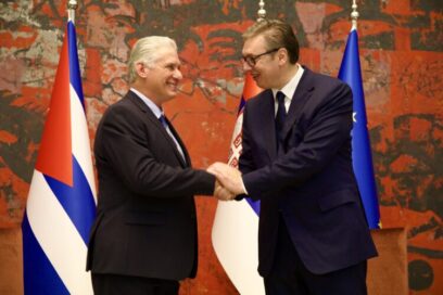 Presidente de Cuba por soberanía serbia y solución a crisis europea