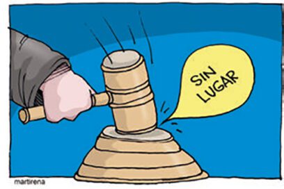 Una reclamación sin lugar