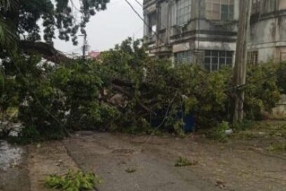 Lunes de inundaciones costeras, lluvias y vientos fuertes