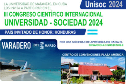 Programa científico de Unisoc 2024, desde hoy en Plaza América