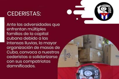 Llaman los CDR a solidaridad con damnificados por intensas lluvias