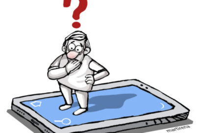 EN 500 CARACTERES: Viajando indica página de inicio con una lupa