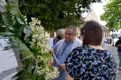 Homenaje a José Martí  en la jornada de la prensa en Villa Clara