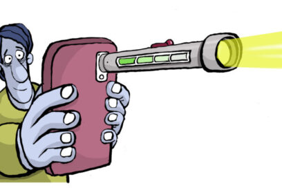 EN 500 CARACTERES: Otro uso del icono de linterna en celular