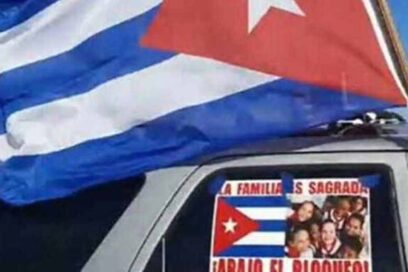 Domingo de caravana contra el bloqueo de EE.UU. a Cuba