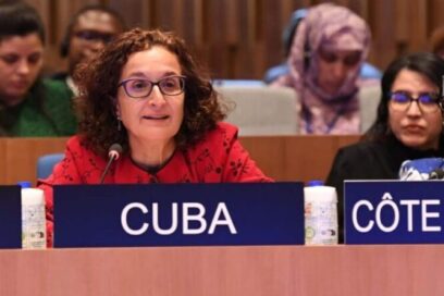 Denuncia Cuba ante Unesco bloqueo de EEUU y agresión a Palestina