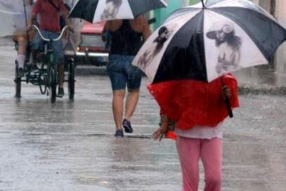 Alertan sobre lluvias en el occidente para este fin de semana