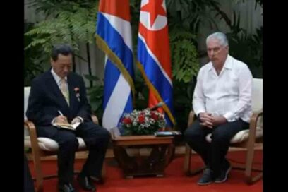 Presidente de Cuba recibe a embajador de RPDC