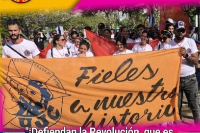 Saluda dirigente partidista el XII Congreso de la UJC