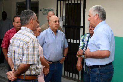 Continúa Presidente cubano recorridos de trabajo en Mayabeque