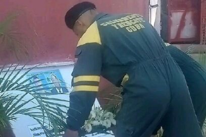 Recuerdan en CTE Guiteras a obreros fallecidos en accidente