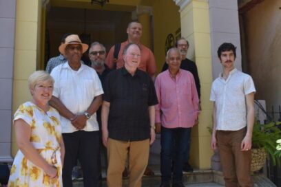 Uneac recibe delegación de EEUU encabezada por senador Gordon Johnson