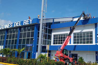 Hazaña laboral en aeropuerto de Cayo Coco