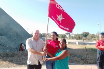 Colectivos de Energía y Minas  alzan bandera de Vanguardia Nacional