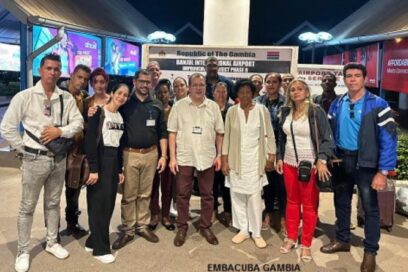 Llega a Gambia nuevo grupo de profesionales de la salud cubanos