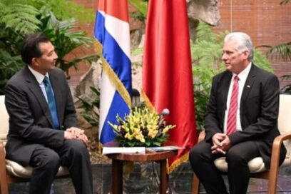 Visita que ratifica  carácter especial de las relaciones entre China y Cuba