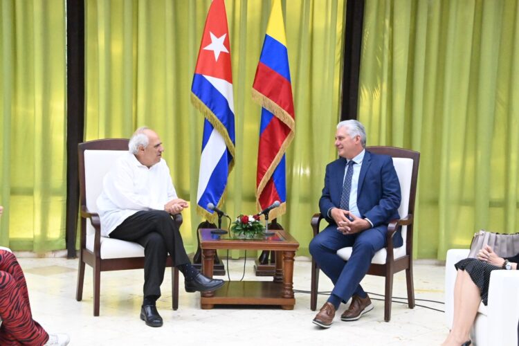 Recibe Díaz-Canel a Ernesto Samper (+Audio)