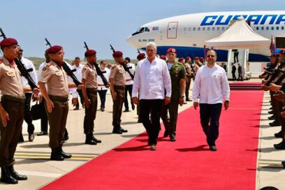 Díaz-Canel en Caracas