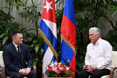 Recibe Díaz-Canel a Fiscal General de la Federación Rusa