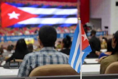 Jóvenes de Cuba en solidaridad con pueblo palestino
