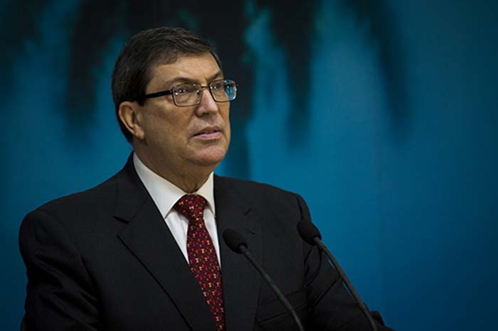 Bruno Rodríguez Parrilla, ministro de Relaciones Exteriores de la República de Cuba. Foto: @CubaMINREX