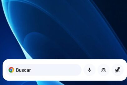 EN 500 CARACTERES: Barra de Google en pantalla de inicio del celular