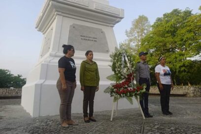 Homenaje en Dos Ríos a un hombre de amor invariable