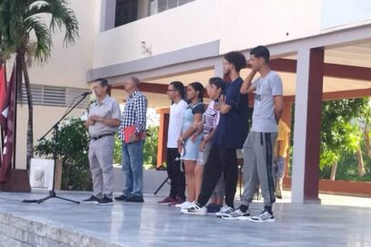 Universitarios pineros denuncian el holocausto en la Franja de Gaza 