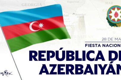Felicita Esteban Lazo al pueblo de Azerbaiyán con motivo de su Fiesta Nacional