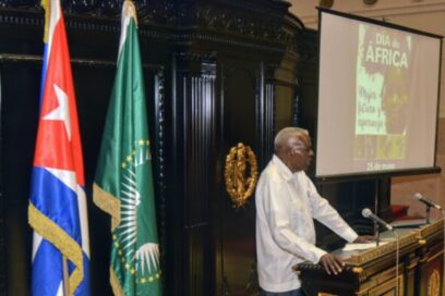 Esteban Lazo: Cuba estará siempre junto a las causas justas que defiendan los pueblos de África