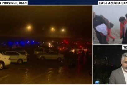 Continúa búsqueda de helicóptero del presidente de Irán