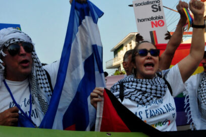 Conga contra la Homofobia y la Transfobia en Cuba: por una Palestina libre