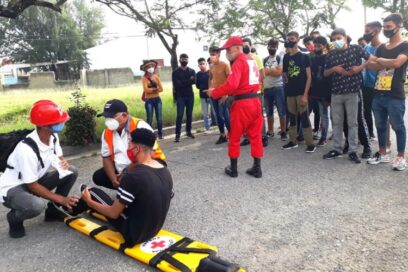 La Cruz Roja y los trabajadores en Las Tunas