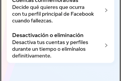 EN 500 CARACTERES: Desactivar temporal o definitivamente cuenta en Facebook