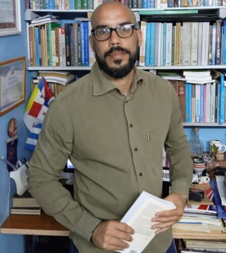 “El Sindicato tiene que incorporar a su actuar estas problemáticas”, expresó el decano de la Facultad de Ciencias Sociales y Humanísticas de la Universidad de Artemisa. Foto: Cortesía de Yuliesky Amador Echevarría