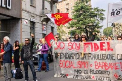 Demandan en Italia cese de acciones de EEUU contra Cuba