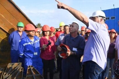 Díaz-Canel en Mayabeque: “Que todo lo que se haga, se haga con calidad”