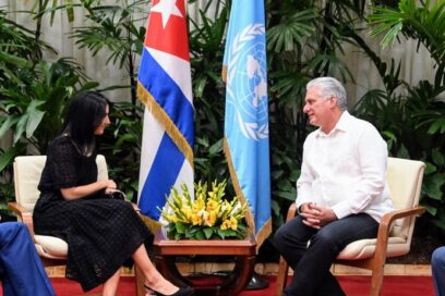 Agradece Presidente cubano apoyo del PNUD a la Isla