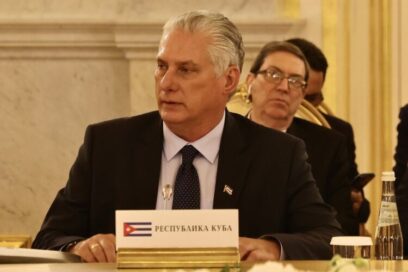 Discurso pronunciado por Miguel Díaz-Canel, en la reunión del Consejo Supremo Económico Euroasiático