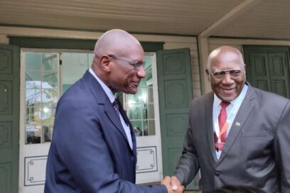 Vicepresidente de Cuba dialogó con gobernador de Antigua y Barbuda