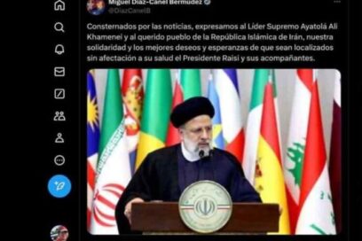 Presidente Díaz-Canel expresa solidaridad de Cuba con Irán tras accidente de helicóptero presidencial