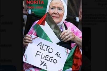 Cuba nunca olvidará a luchadora argentina Nora Cortiñas