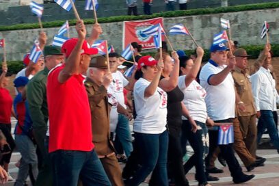 Ramiro, junto al Che y el pueblo