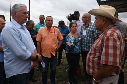 Visitó mandatario cubano el municipio camagüeyano de Guáimaro