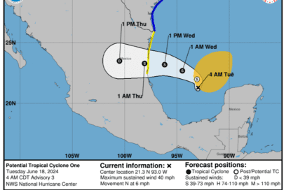 A punto de formarse primera tormenta tropical de temporada 2024